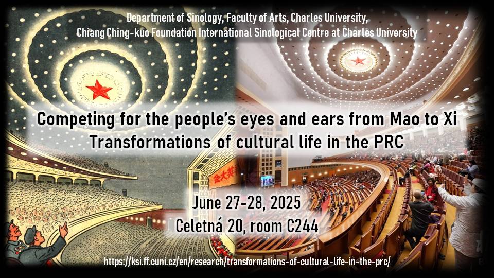 Lena Henningsen and Damian Mandzunowski to Present at the 'Competing for the People’s Eyes and Ears from Mao to Xi' Symposium, 27-28 June in Prague